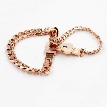Couples Locking Bracelets