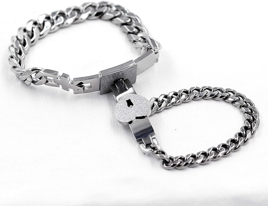 Couples Locking Bracelets