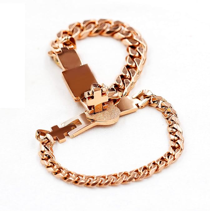 Couples Locking Bracelets