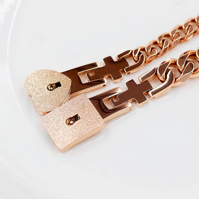 Couples Locking Bracelets