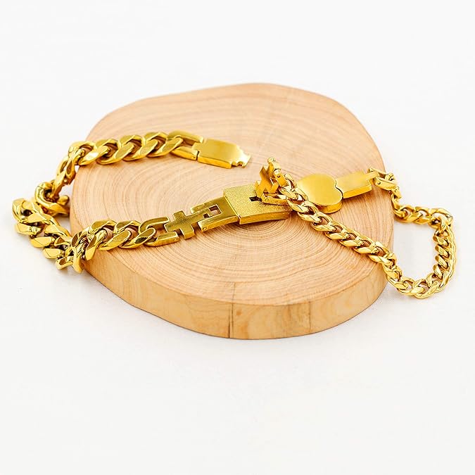 Couples Locking Bracelets