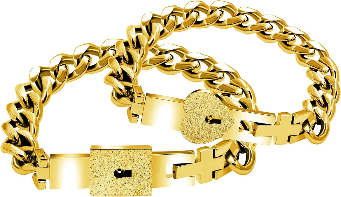 Couples Locking Bracelets